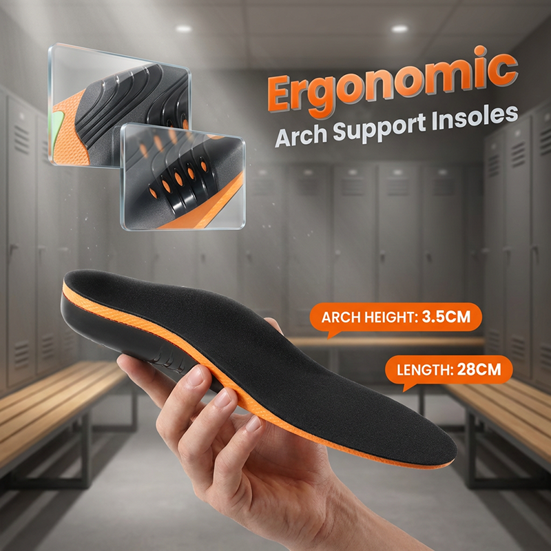 📢📢50% RABATT !! ⏰Unisex Ergonomiska Inlägg med Fotvalvsstöd✨3% rabattkod: NOR3