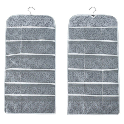 🧦 TIDBEGRÄNSAD 50% RABATT! ✨ Dubbelsidig förvaring av underkläder – Transparent nät, roterbar krok, platsbesparande 👙