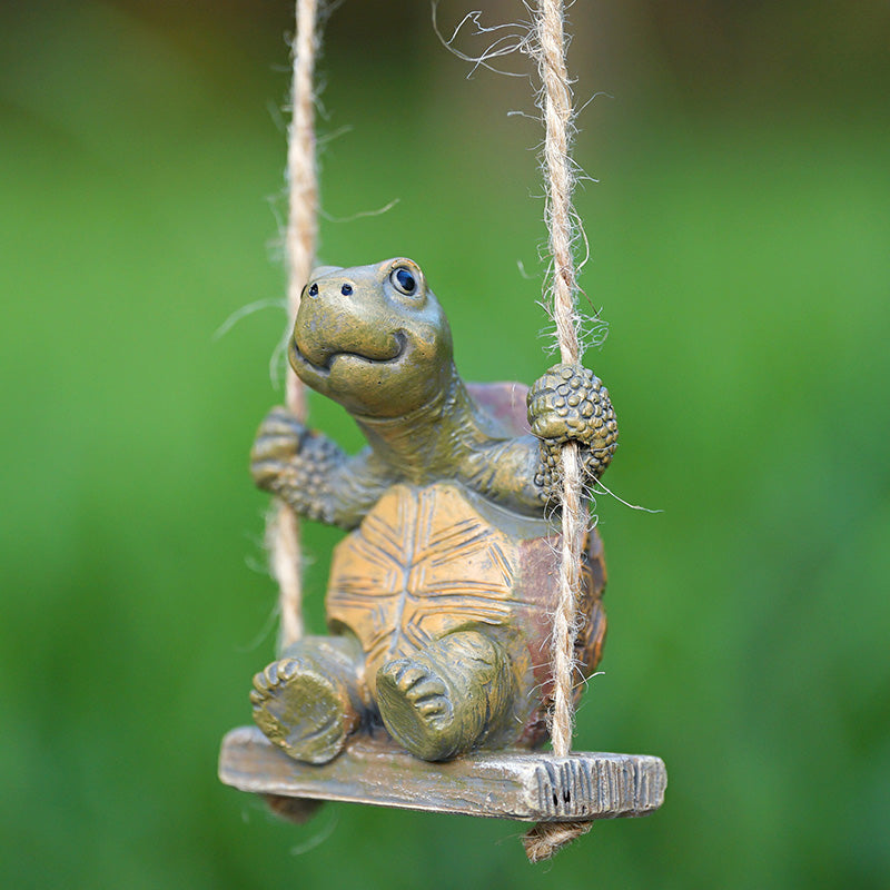 🐢Nyckfull sköldpaddsgungadekoration🌿