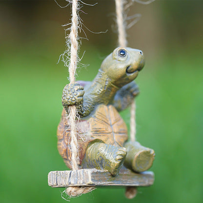 🐢Nyckfull sköldpaddsgungadekoration🌿