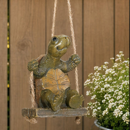 🐢Nyckfull sköldpaddsgungadekoration🌿