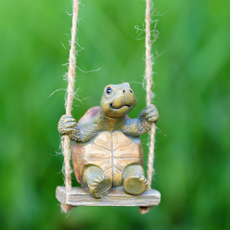 🐢Nyckfull sköldpaddsgungadekoration🌿
