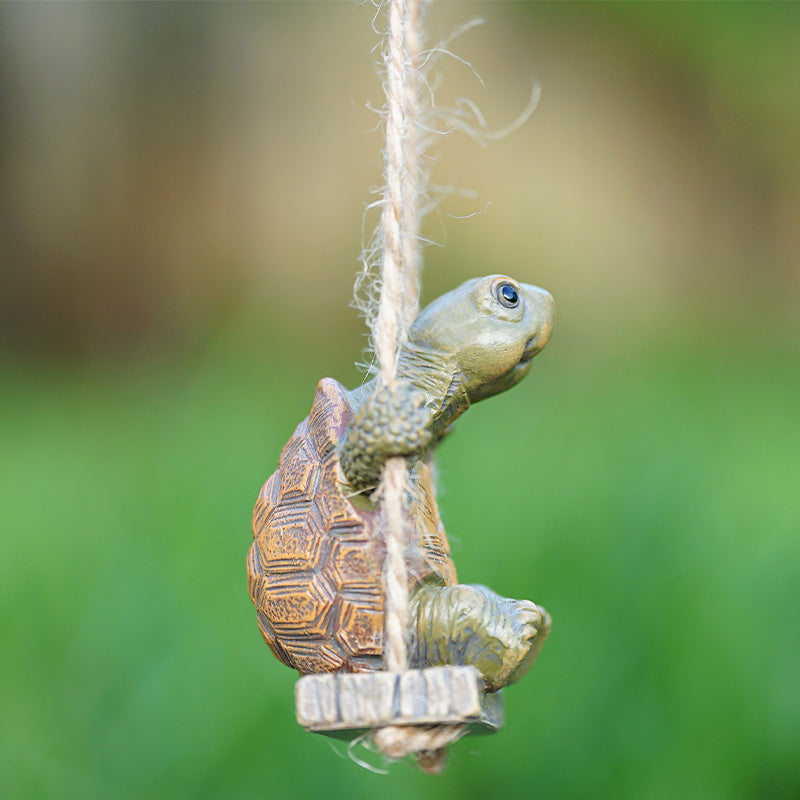🐢Nyckfull sköldpaddsgungadekoration🌿
