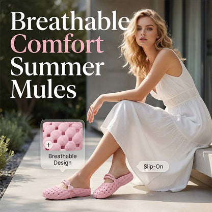 📢📢40% OFF !! ⏰Women's Closed-Toe Breathable Mules – liberyta