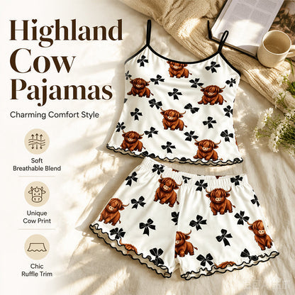 📢📢40% OFF !! ⏰Summer Sleepless Spaghetti Strap Cami Sleepwear Set – liberyta