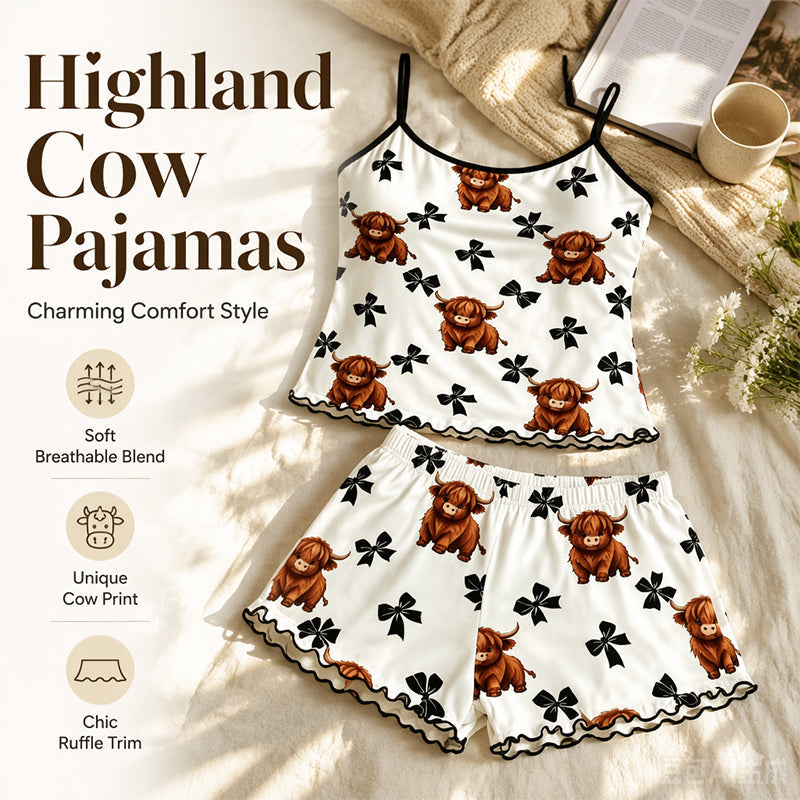 📢📢40% OFF !! ⏰Summer Sleepless Spaghetti Strap Cami Sleepwear Set – liberyta