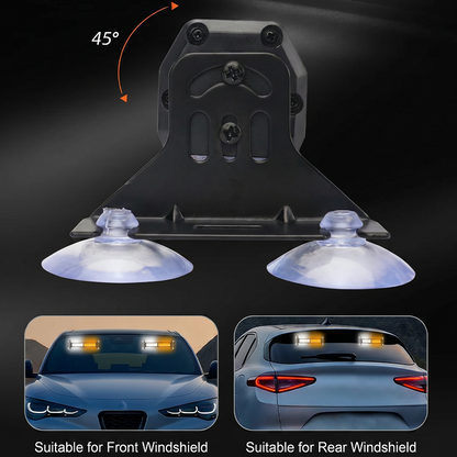 ⏳Begränsad tid 50% rabatt⏰Hög synlig LED-stroboskoplist🚗🚨3% rabattkod: NOR3