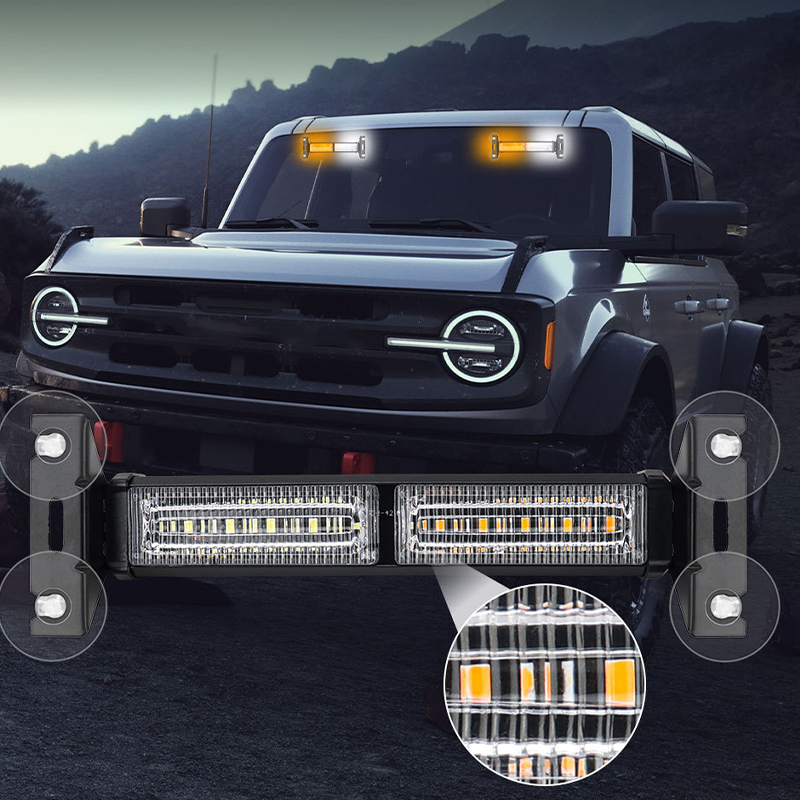⏳Begränsad tid 50% rabatt⏰Hög synlig LED-stroboskoplist🚗🚨3% rabattkod: NOR3