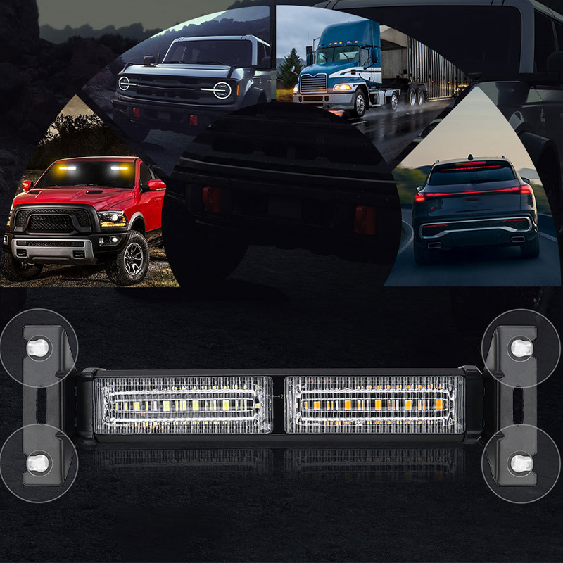 ⏳Begränsad tid 50% rabatt⏰Hög synlig LED-stroboskoplist🚗🚨3% rabattkod: NOR3