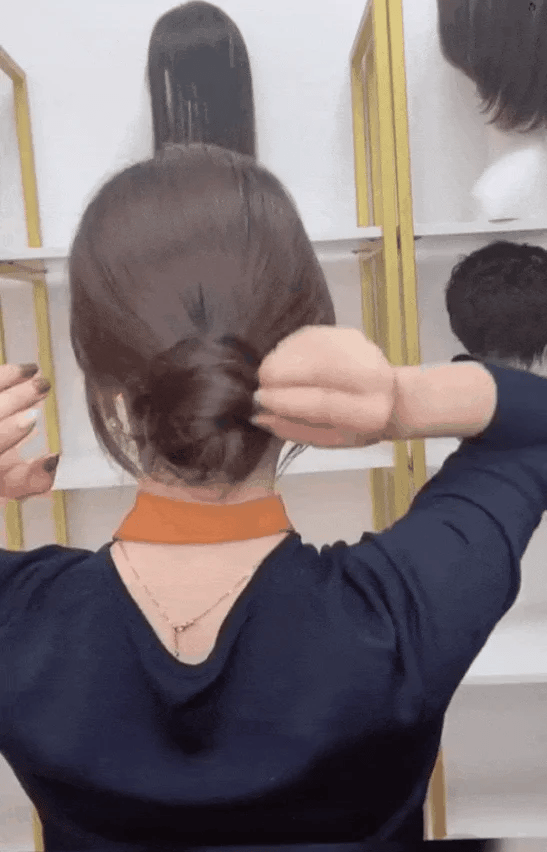 Messy Bun-hårscrunchie för kvinnor✨3% rabattkod: NOR3