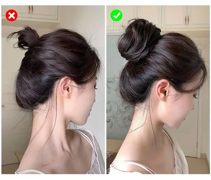 Messy Bun-hårscrunchie för kvinnor✨3% rabattkod: NOR3