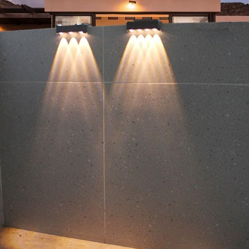 🌙 Solcellsdriven RGB-vägglampa – Trådlös utomhusvägglampa✨3% rabattkod: NOR3