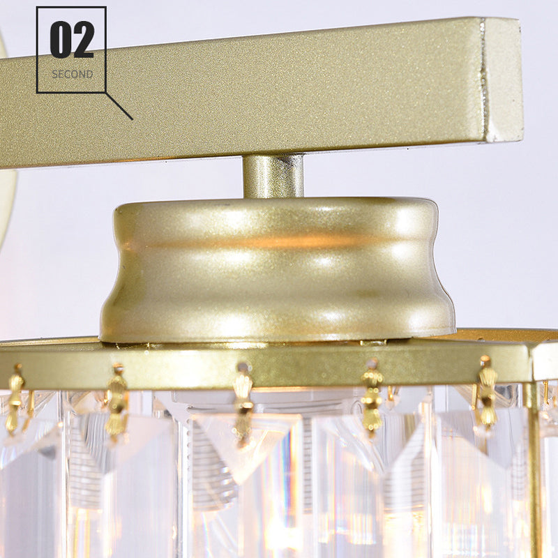 📢📢40% RABATT !! ⏰Ambient Crystal Vägglampa📢Fri frakt