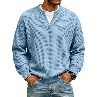⌛Tidsbegränsat erbjudande🛍️Bekväm våffeltröja med lagerlook✨3% rabattkod: NOR3