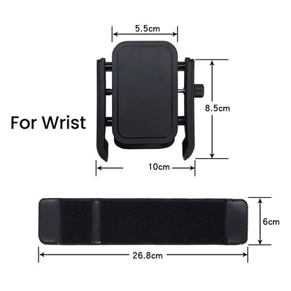 📢📢40% RABATT !! ⏰360° roterbar handledsbands- & armbandsmobilhållare💪📱