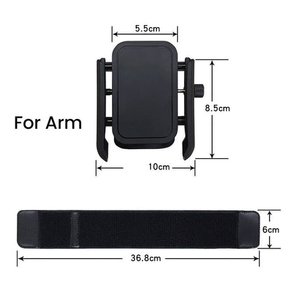 📢📢40% RABATT !! ⏰360° roterbar handledsbands- & armbandsmobilhållare💪📱