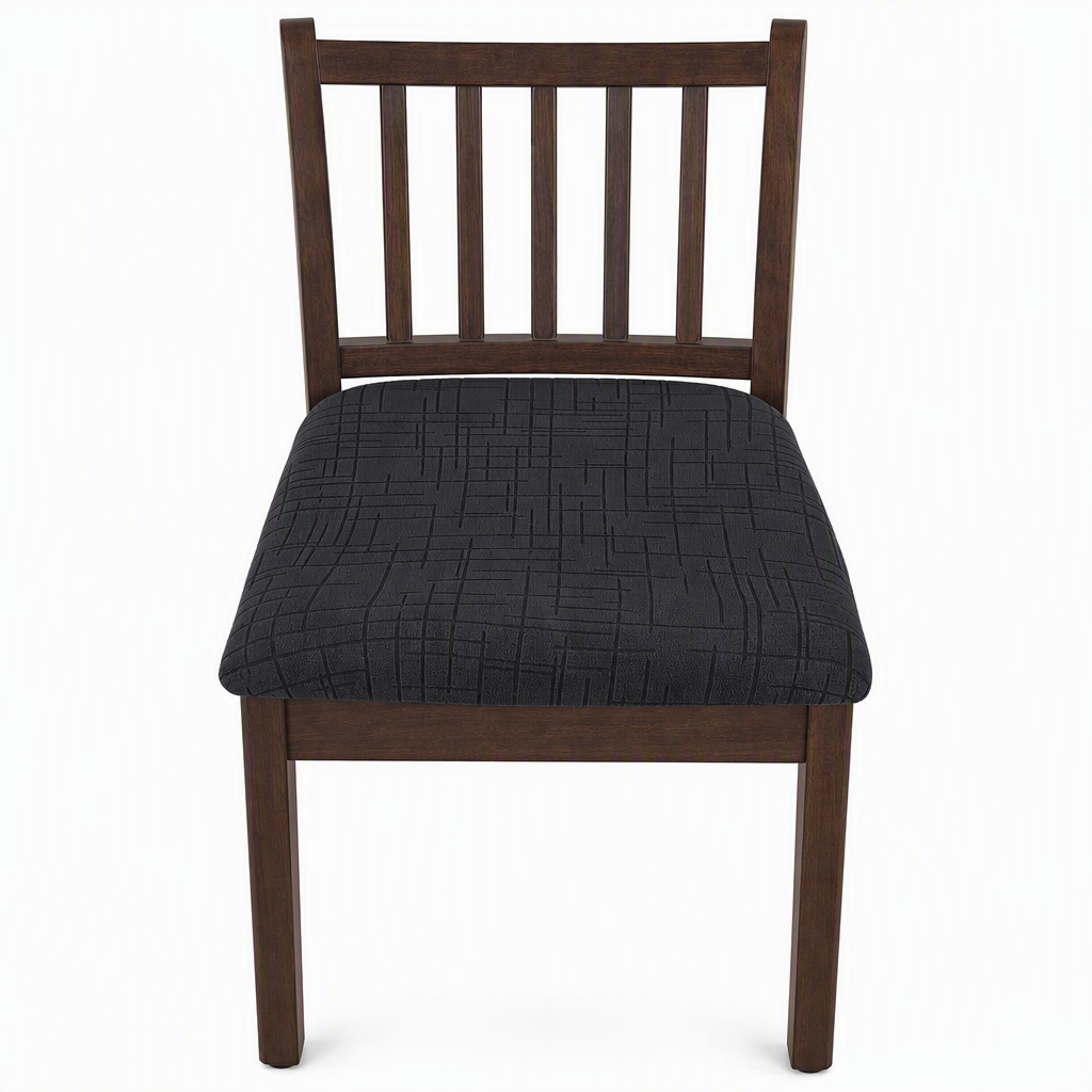 🎁 Köp 1 få 1 gratis! 🪑 Elastiskt sittöverdrag för matstol – bandlöst elastiskt överdrag med elegant strukturerat mönster för hem och matrum✨3% rabattkod: NOR3