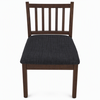 🎁 Köp 1 få 1 gratis! 🪑 Elastiskt sittöverdrag för matstol – bandlöst elastiskt överdrag med elegant strukturerat mönster för hem och matrum✨3% rabattkod: NOR3