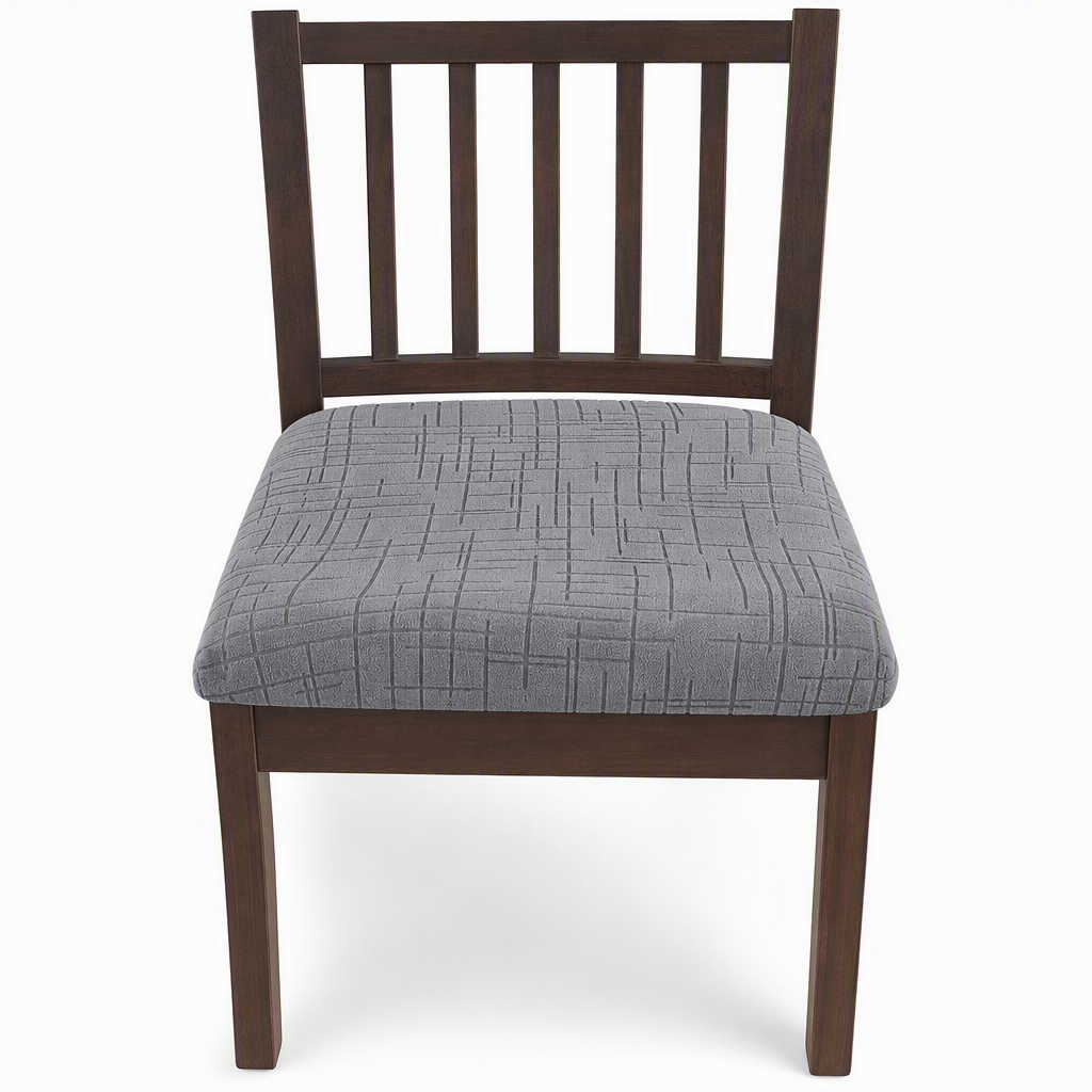 🎁 Köp 1 få 1 gratis! 🪑 Elastiskt sittöverdrag för matstol – bandlöst elastiskt överdrag med elegant strukturerat mönster för hem och matrum✨3% rabattkod: NOR3