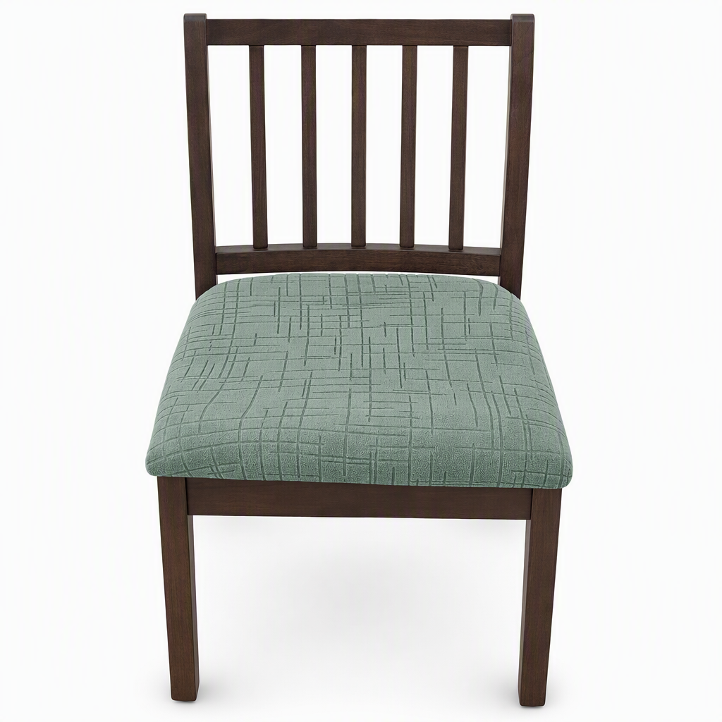 🎁 Köp 1 få 1 gratis! 🪑 Elastiskt sittöverdrag för matstol – bandlöst elastiskt överdrag med elegant strukturerat mönster för hem och matrum✨3% rabattkod: NOR3