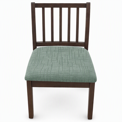 🎁 Köp 1 få 1 gratis! 🪑 Elastiskt sittöverdrag för matstol – bandlöst elastiskt överdrag med elegant strukturerat mönster för hem och matrum✨3% rabattkod: NOR3