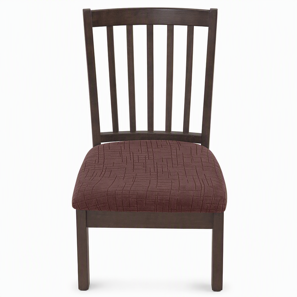 🎁 Köp 1 få 1 gratis! 🪑 Elastiskt sittöverdrag för matstol – bandlöst elastiskt överdrag med elegant strukturerat mönster för hem och matrum✨3% rabattkod: NOR3