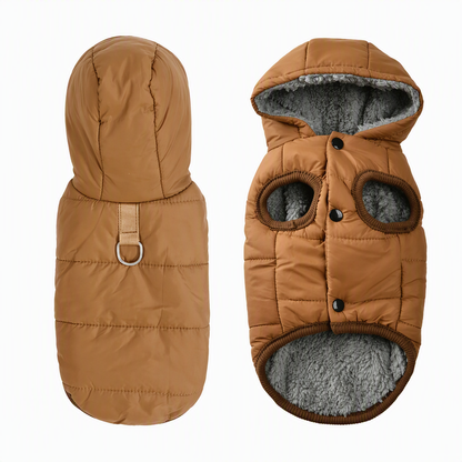 🐾 BEGRÄNSAD TID 49% RABATT! ✨ Hundkappa med huva – Fleecefodrad, Vindtät 🧥✨3% rabattkod: NOR3