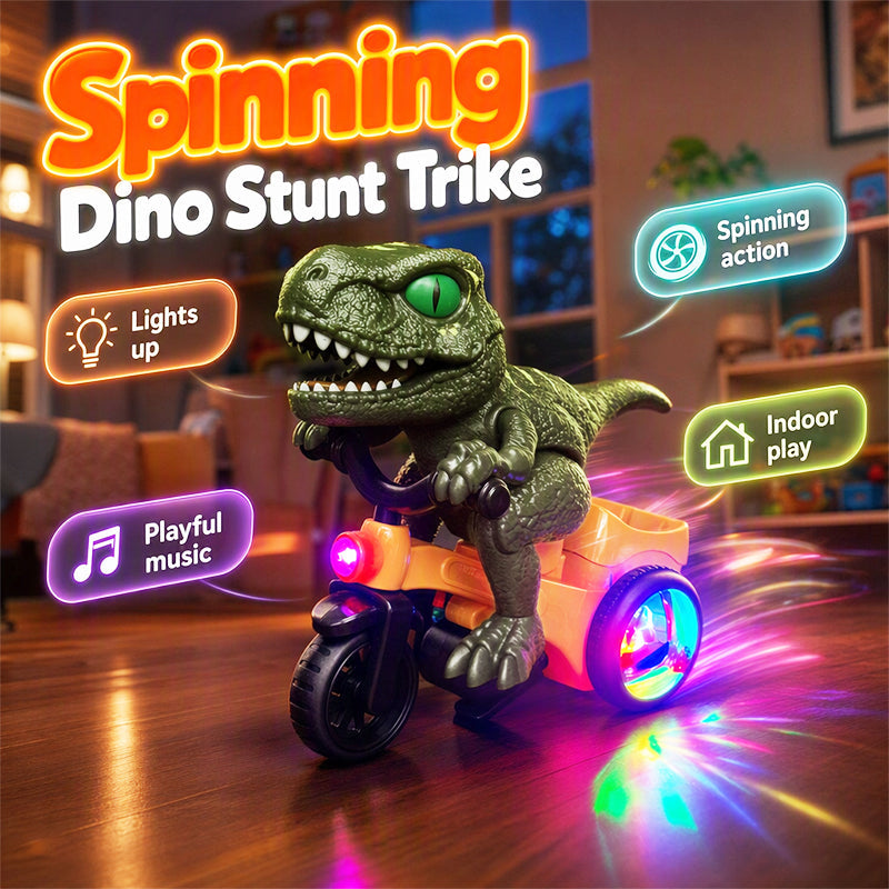 ⏳🔥BEGRÄNSAD TID 49% RABATT! ⏰Elektrisk dinosaurietrehjuling för småbarn🦖
