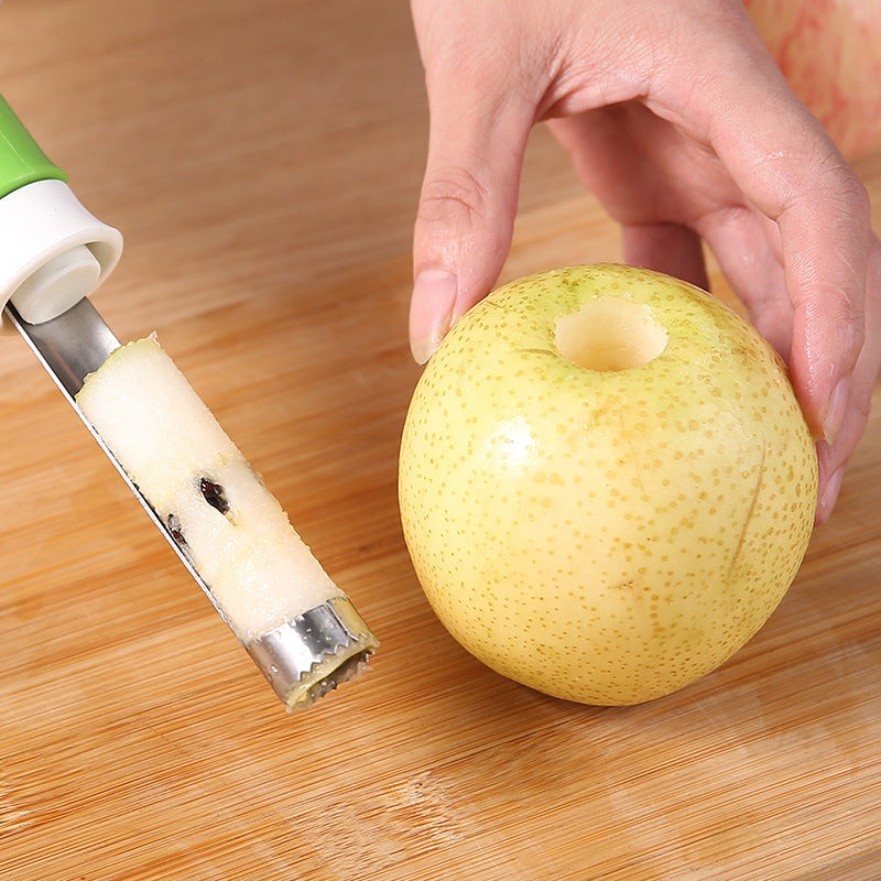 🍎 2-i-1 fruktkärnhusurtagare & skalare | Enkelt förberedelseverktyg✨3% rabattkod: NOR3