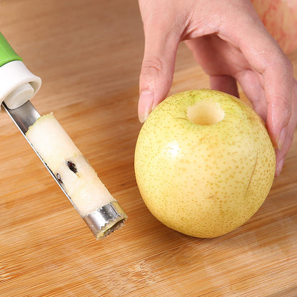 🍎 2-i-1 fruktkärnhusurtagare & skalare | Enkelt förberedelseverktyg✨3% rabattkod: NOR3