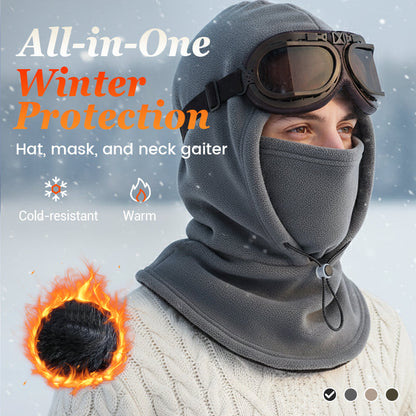 🤠Tidsbegränsat specialpris ￡7.99!!✨✨Termisk balaclava ansiktsmask med dragsko