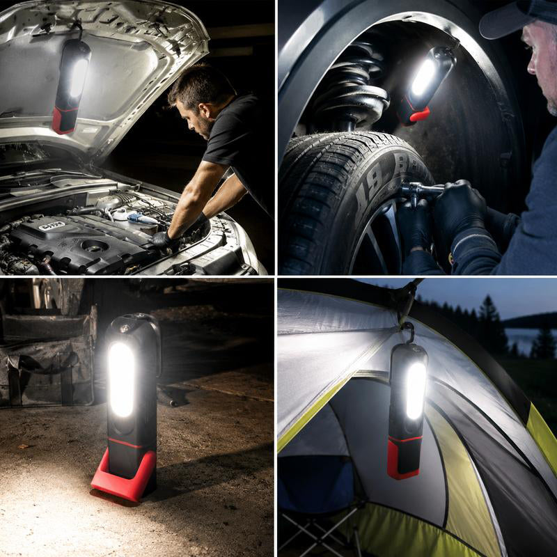 Laddningsbar COB LED-arbetslampa – Magnetisk bas & 360° rotation