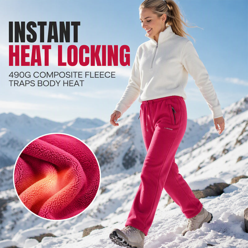 Unisex tjockare varma fleecebyxor