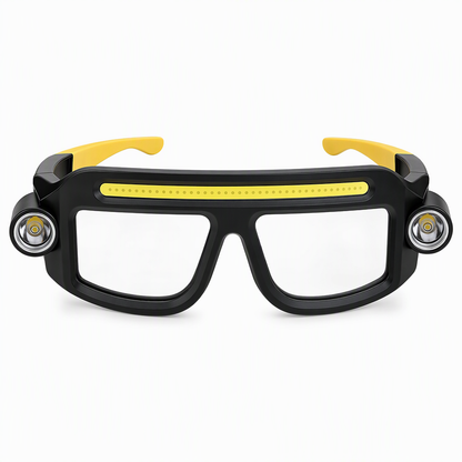 ⏳SISTA DAGEN REA ENDAST￡9.99!!💥JOYTUTUS® Uppladdningsbara LED-pannlampsglasögon – Handviftssensor🔧💡Type-C USB, 5-läges COB, IPX4, Ultralätta för camping & motorcykel 🔦🏕️🏍️🇬🇧