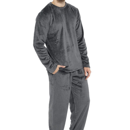 🎁🔥Sista dagen rea 50% RABATT🔥Mysiga termiska velourpyjamas för män✨Fri frakt✨