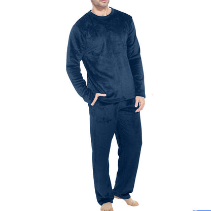 🎁🔥Sista dagen rea 50% RABATT🔥Mysiga termiska velourpyjamas för män✨Fri frakt✨