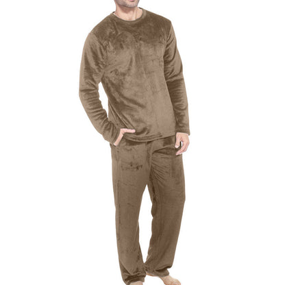 🎁🔥Sista dagen rea 50% RABATT🔥Mysiga termiska velourpyjamas för män✨Fri frakt✨