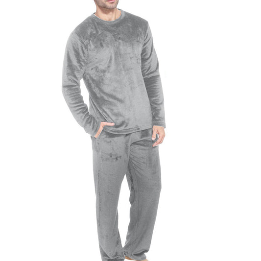 🎁🔥Sista dagen rea 50% RABATT🔥Mysiga termiska velourpyjamas för män✨Fri frakt✨