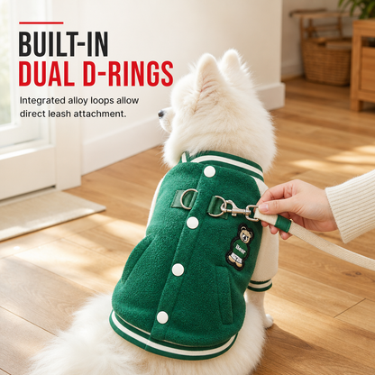 🎄 Tidsbegränsad 50% rabatt 🐾 Mysig hundjacka för små och medelstora hundar – Liten kappa, stor stil