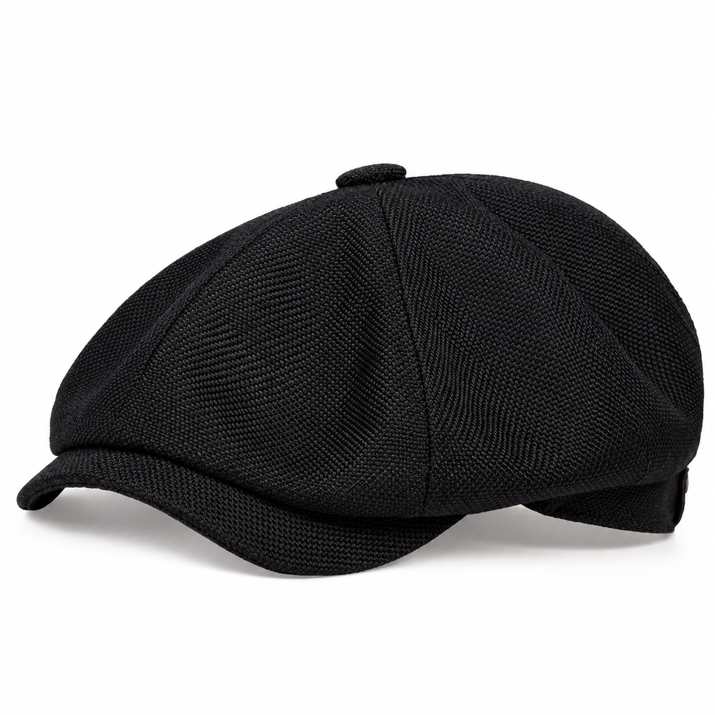 🧢Vintage målarkeps, åttkantig tidningsbudskeps