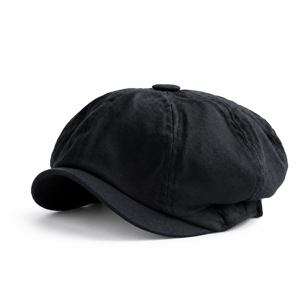 🧢Vintage målarkeps, åttkantig tidningsbudskeps