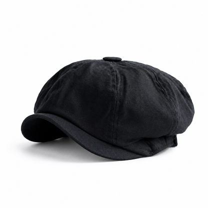 🧢Vintage målarkeps, åttkantig tidningsbudskeps