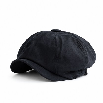 🧢Vintage målarkeps, åttkantig tidningsbudskeps