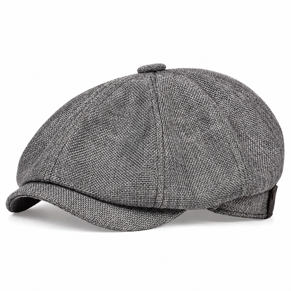 🧢Vintage målarkeps, åttkantig tidningsbudskeps