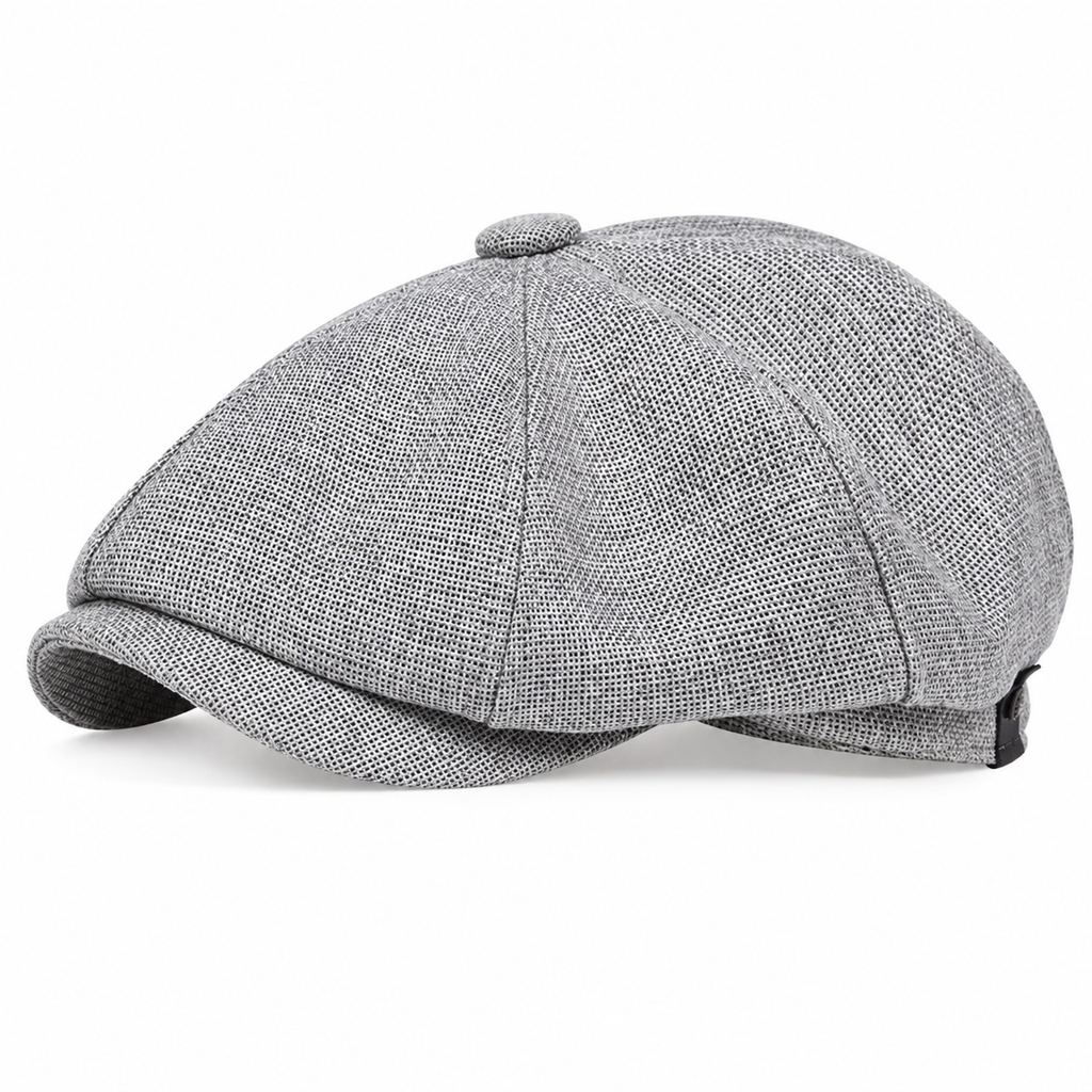 🧢Vintage målarkeps, åttkantig tidningsbudskeps