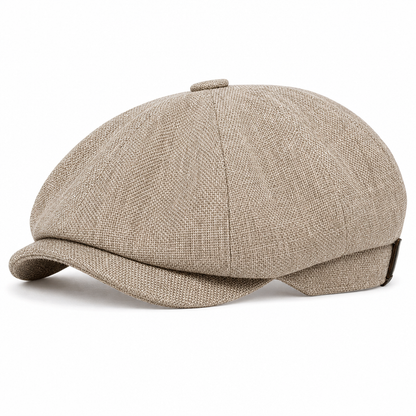 🧢Vintage målarkeps, åttkantig tidningsbudskeps