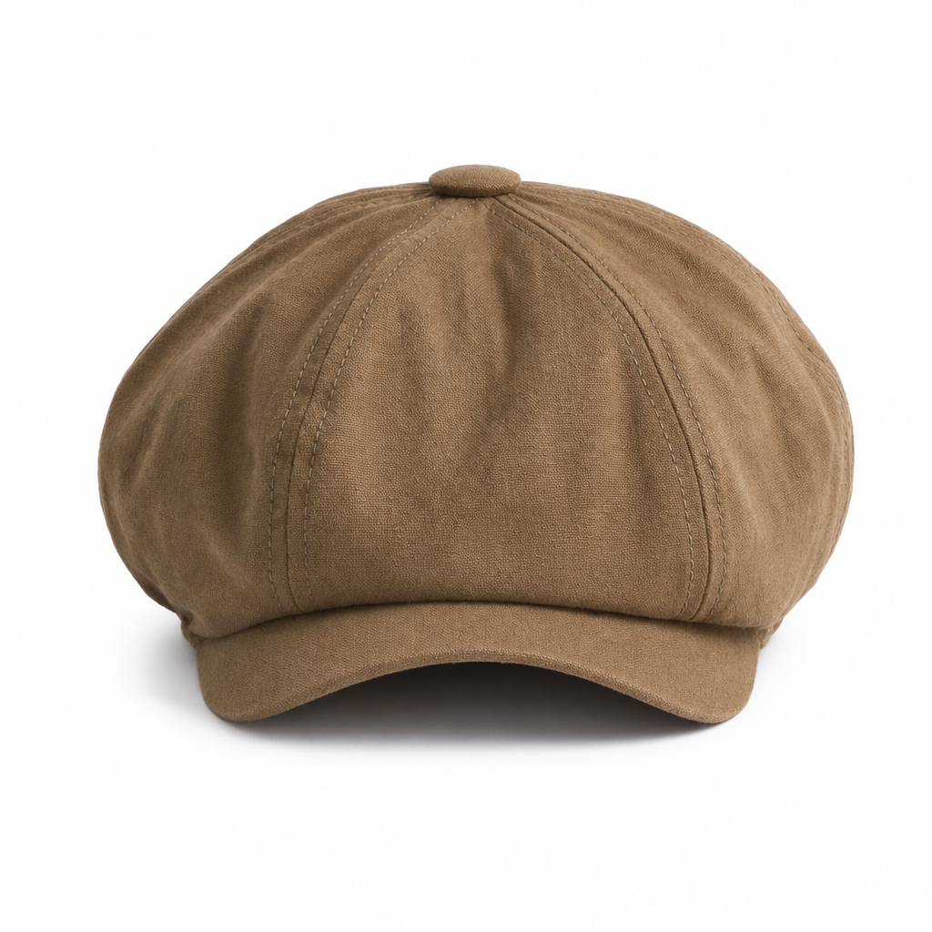 🧢Vintage målarkeps, åttkantig tidningsbudskeps