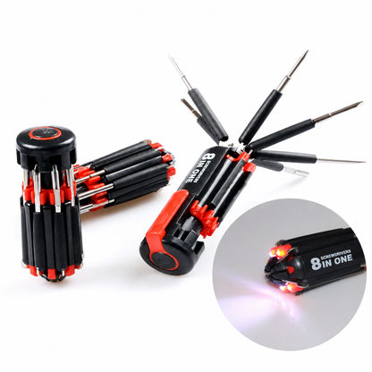 🎁2026 Nyheter 50% RABATT💥 Fällbar multibitsmejsel med LED✨3% rabattkod: NOR3