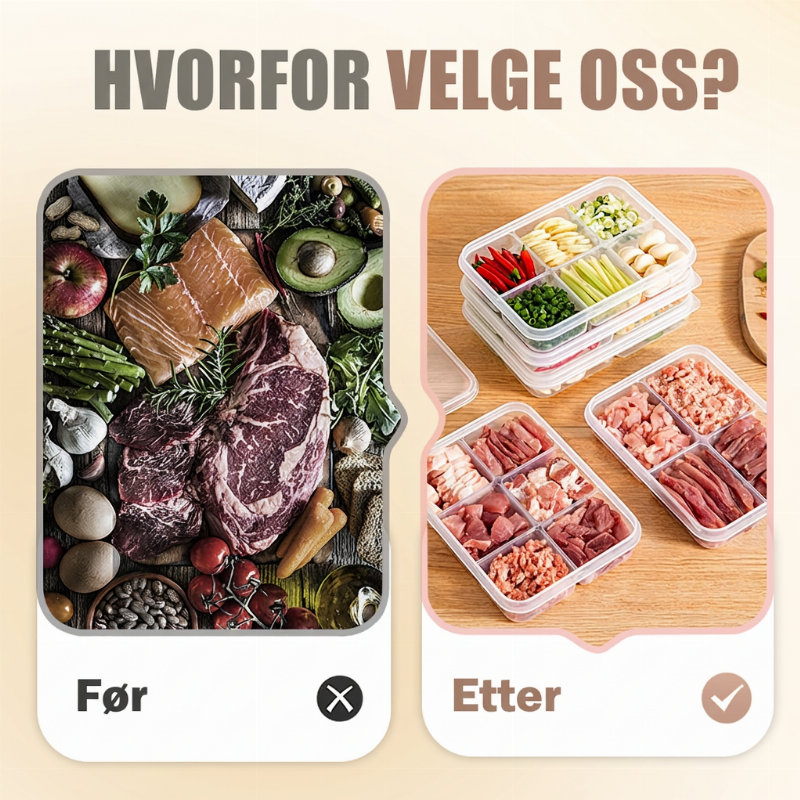⏰🔥TIDSBEGRÄNSAT ERBJUDANDE: Köp 1 få 1 gratis ! 🍱 Återanvändbar matbehållare med fackindelning✨3% rabattkod: NOR3