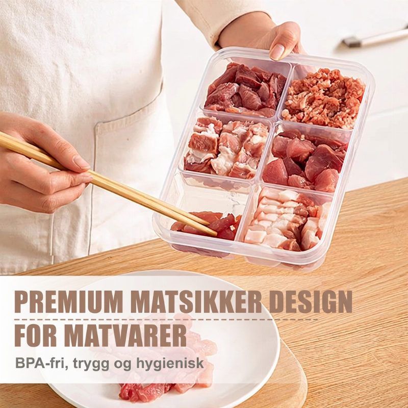 ⏰🔥TIDSBEGRÄNSAT ERBJUDANDE: Köp 1 få 1 gratis ! 🍱 Återanvändbar matbehållare med fackindelning✨3% rabattkod: NOR3